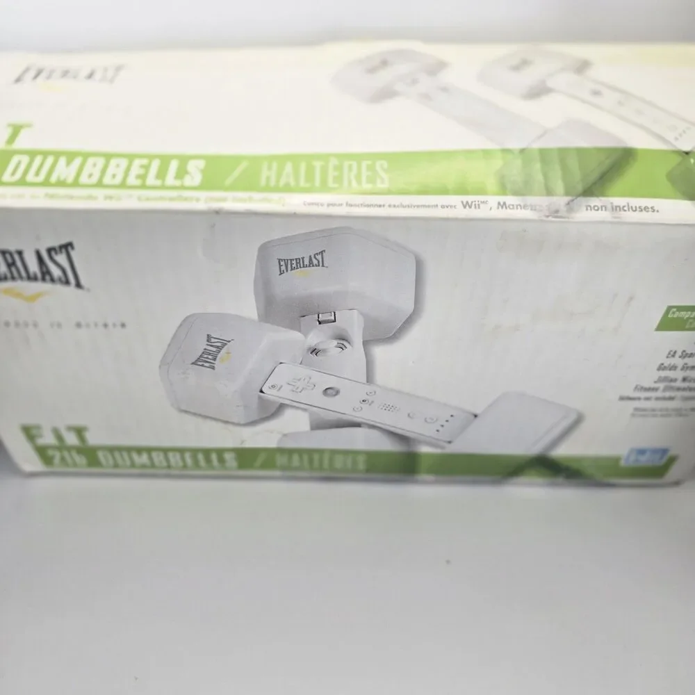 Everlast NINTENDO WII FIT 2 Lb Dumbbells New Open Box